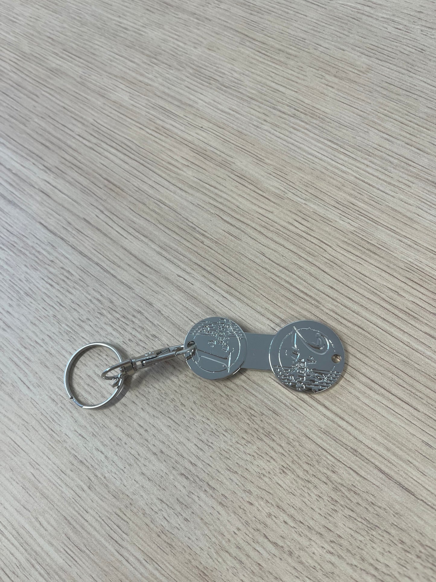 Trolley Token keyring